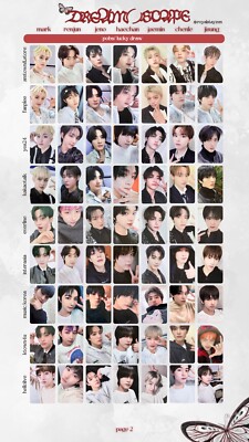 NCT DREAM the 4th ALBUM DREAM ( ) SCAPE POB OFFICIAL PHOTOCARD