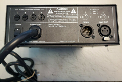 ELATION PROFESSIONAL DP-DMX20L 4 CHANNEL DMX PACK | eBay