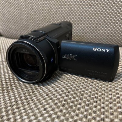 SONY 4K HANDYCAM FDR-AX55 16.6MEGA PIXELS Video Camera | eBay