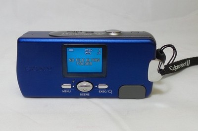 Sony Cyber-shot DSC-U30 2.0MP Digital Camera - Blue for sale