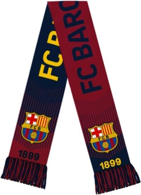 FC Barcelona Official Soccer Scarf Official product 1899 Navy | eBay