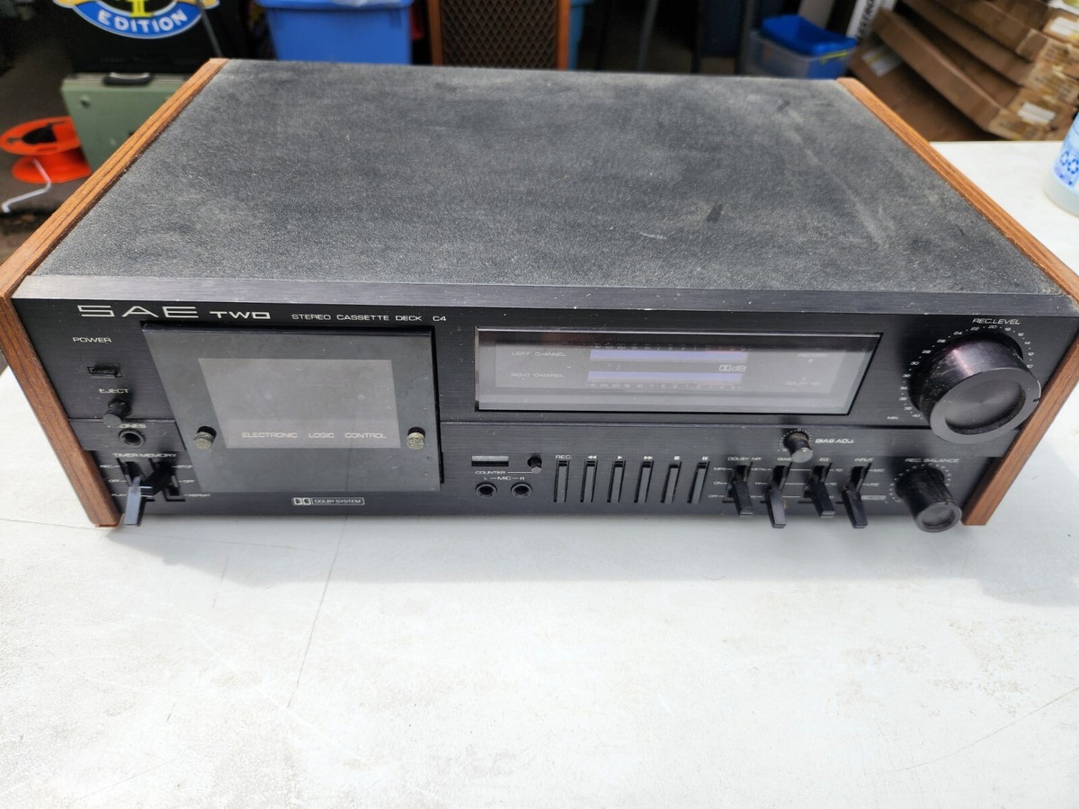 SAE Two C4 Cassette Deck For Parts | eBay
