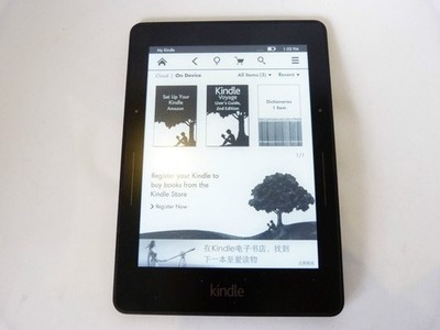 Amazon Kindle Voyage NM460GZ 4GB, WiFi + Cellular, 6 inch Tablet