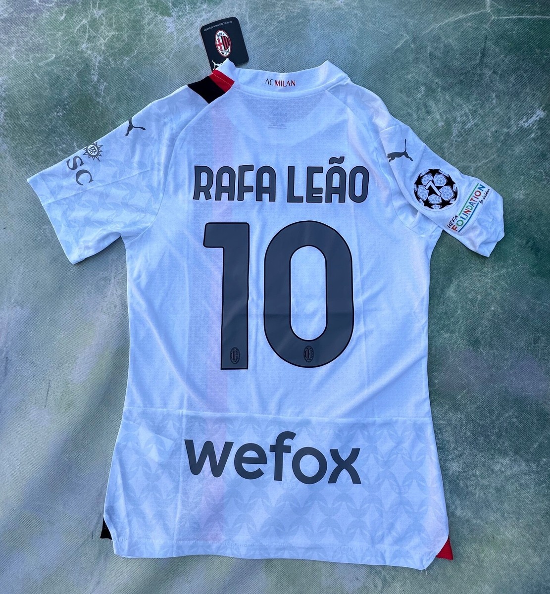 Puma AC Milan Rafa Leão #10 Jersey Size XL. | eBay