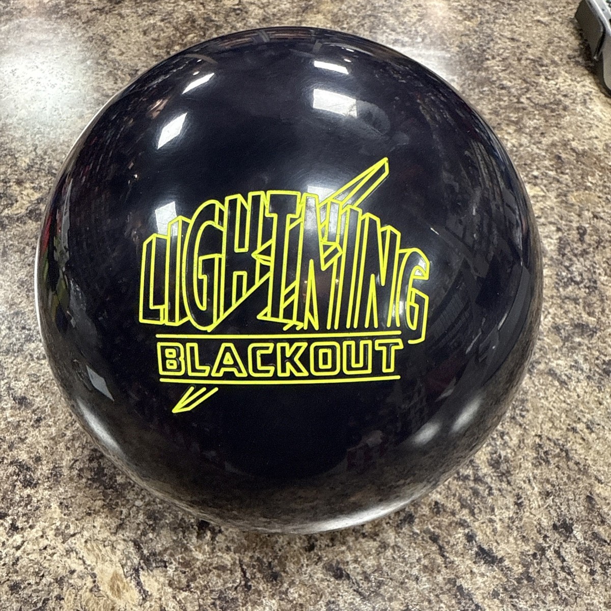 15lb Storm Lightning Blackout Bowling Ball NEW Undrilled!!! | eBay