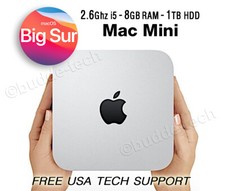 Apple Mac Mini (1TB HDD Intel Core i5 2.6 GHz 8GB RAM) Mini