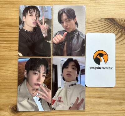 JUNGKOOK BTS - SOLO ALBUM GOLDEN M2U RECORD LUCKY DRAW PHOTO CARD