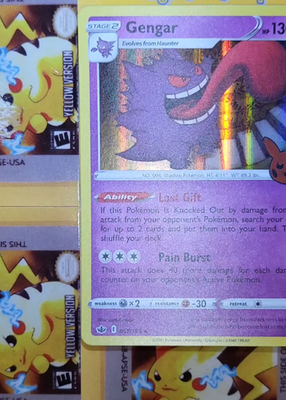 Pokemon Gengar Trick or Trade BOOster 057/198 Holo Rare | eBay