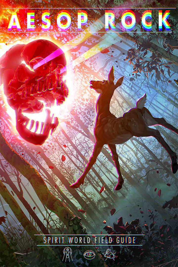 Aesop Rock Album Spirit World Field Guide Wall Art Home Decor