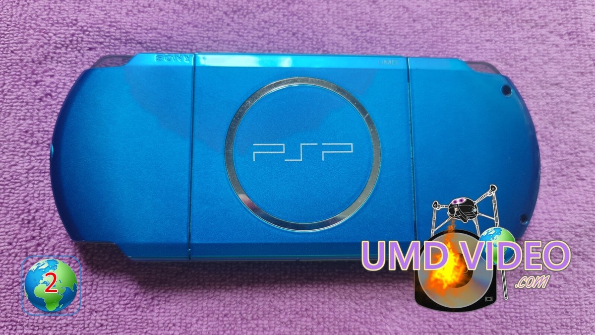 PSP 3003 Vibrant Blue Console - 3rd Generation 03-27406519-1750054