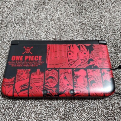 Nintendo 3DS LL XL console One Piece Unlimited World R model Luffy