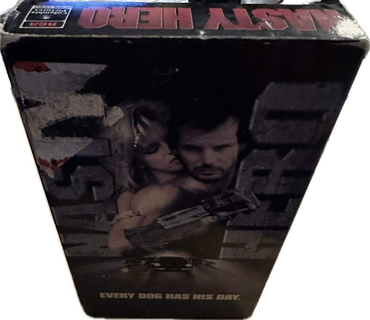 Nasty Hero 1987 VHS Robert Sedgwick, Scott Feraco- Ex-Rental- GOOD