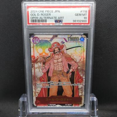 PSA 10 Roger SEC OP09-118 Emperors in the New World ONE PIECE Card
