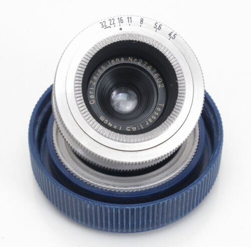 SILVER CARL ZEISS JENA TESSAR 50mm F2.8 LENS - M42 MOUNT | eBay