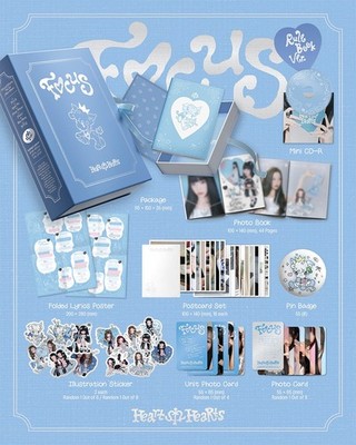 HEARTS2HEARTS FOCUS 1st Mini Album RULE BOOK Ver/Mini CD+PhotoBook