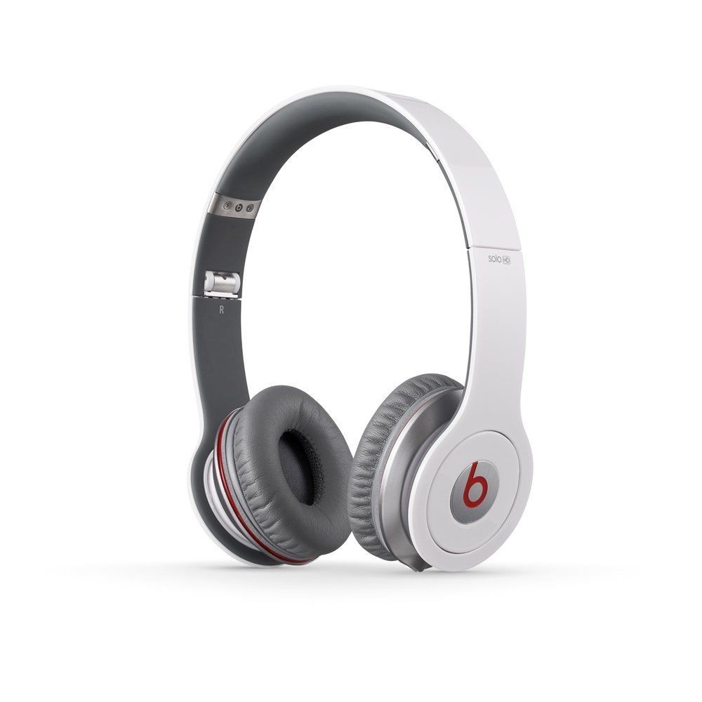 Beats by Dr. Dre Solo HD - On-Ear Headphones (White) (BT ON SOLOHD
