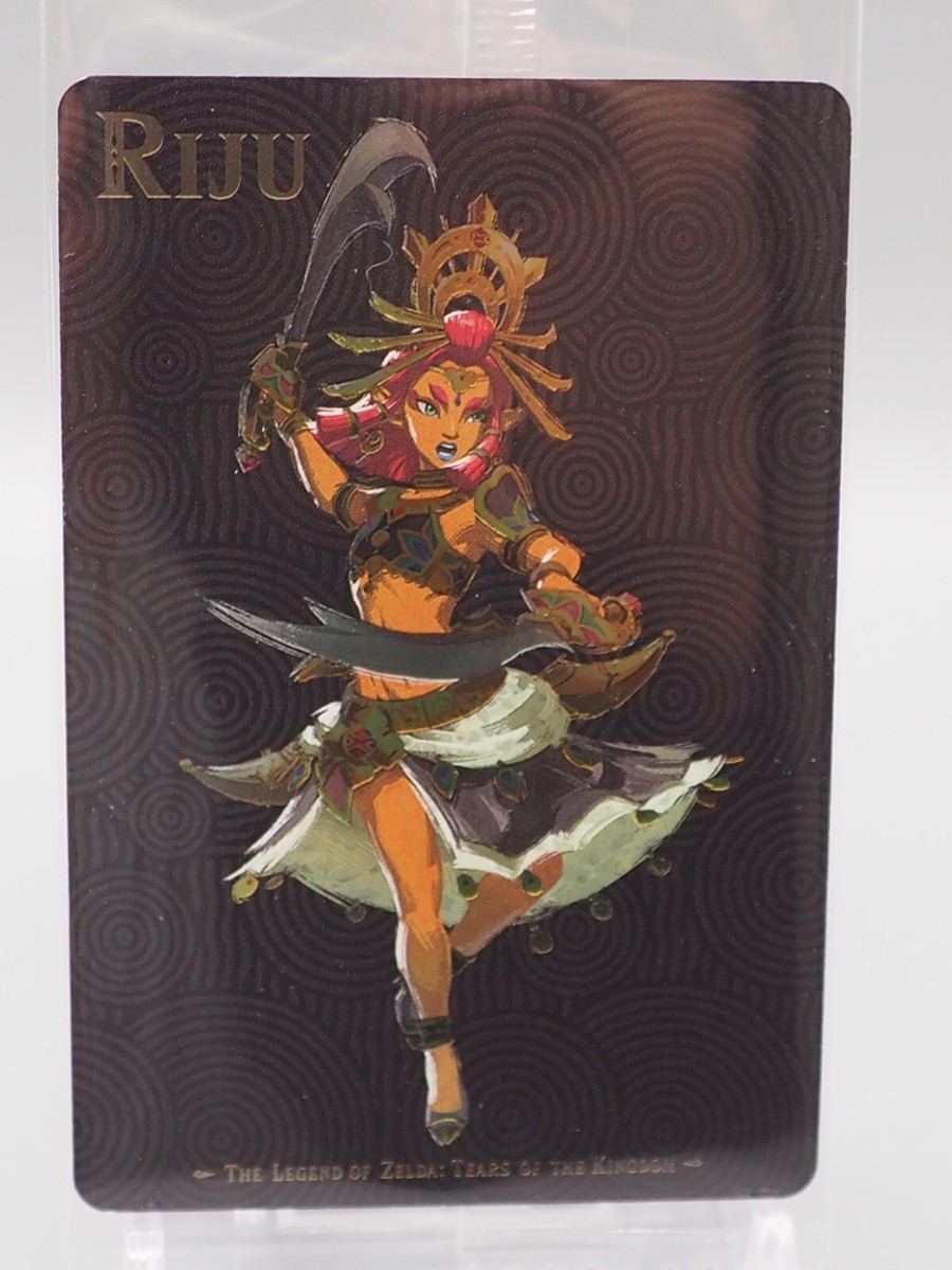 Riju The Legend of Zelda Tears of the Kingdom Wafer Card Bandai