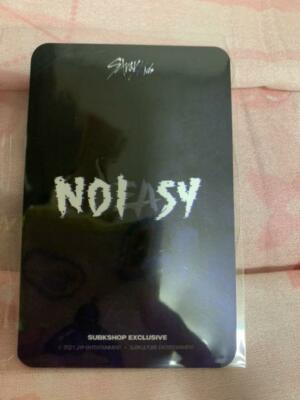 Stray Kids HYUNJIN Noeasy SUBK Photocard Limited Edition hologram
