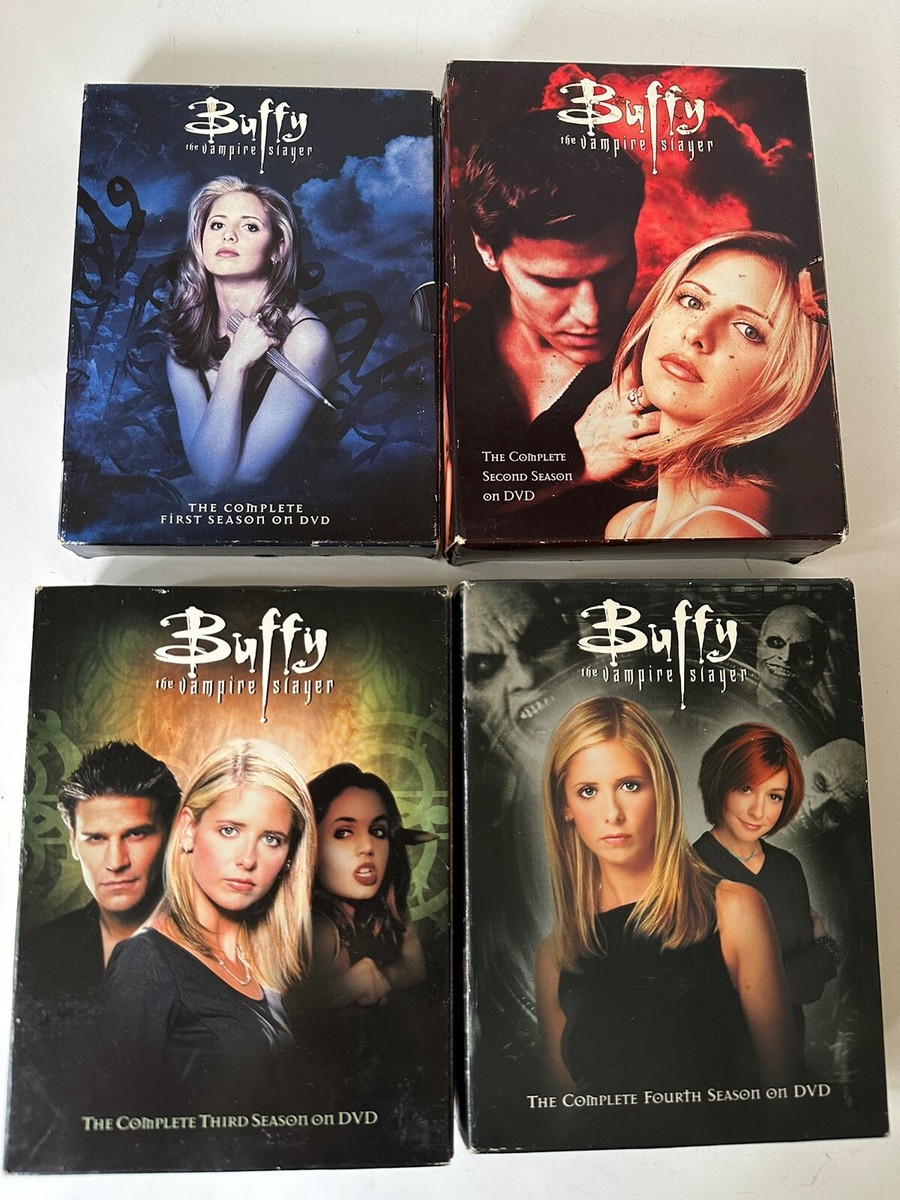Buffy The Vampire Slayer DVD Box Set Seasons 1-4 Series | eBay