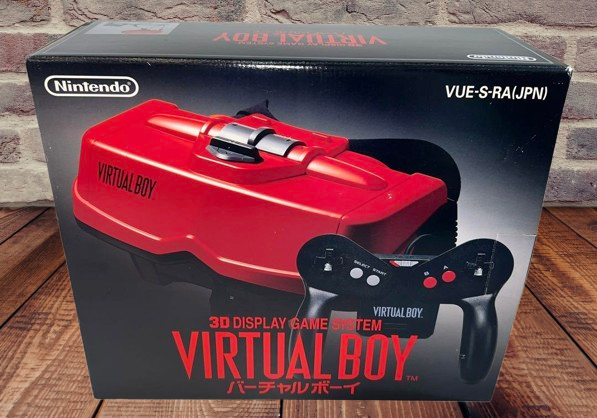 Nintendo Virtual Boy Game Console Complete Boxed Set Rare Vintage