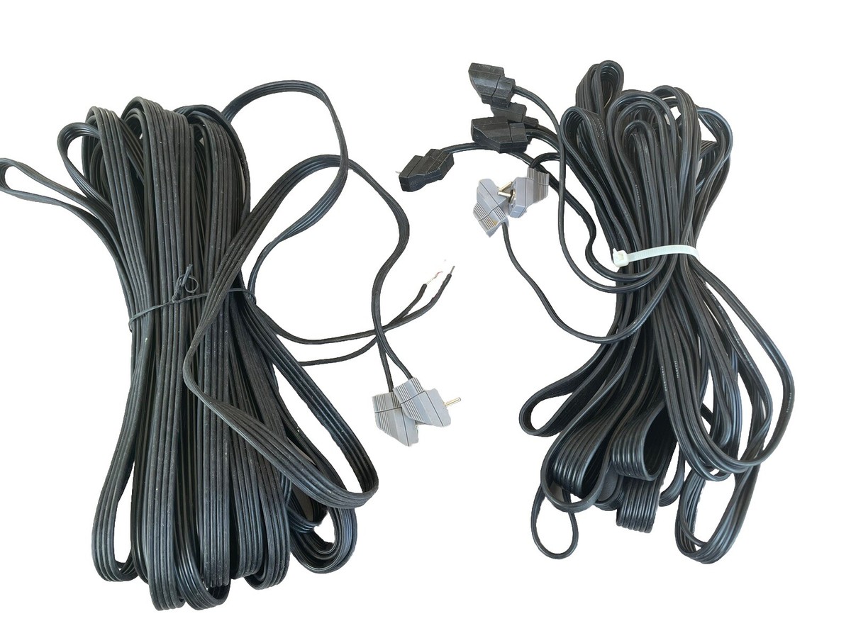 Bose 5-Speaker Ribbon Cable Cube Acoustimass Black 20' Ft RCA