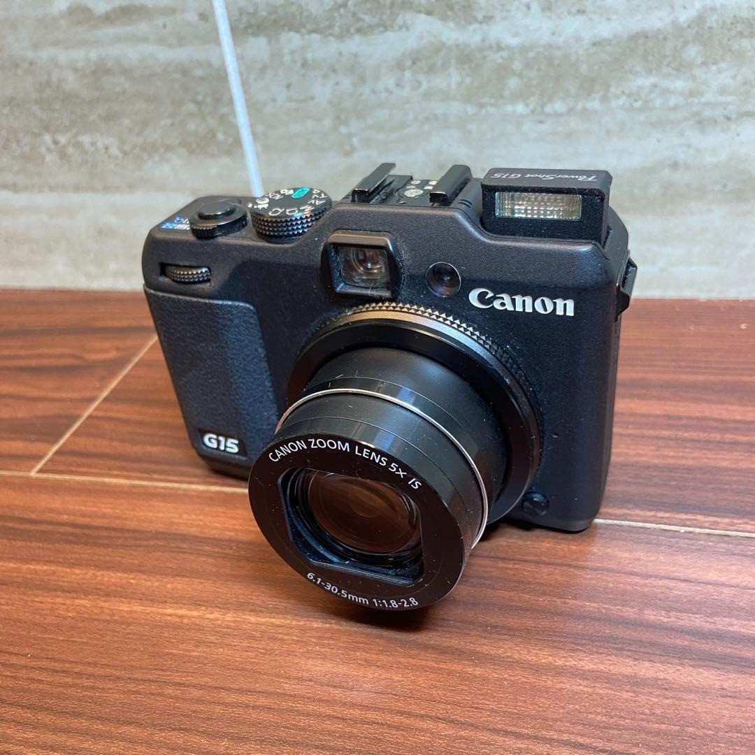Canon PowerShot G15 12.1MP Digital Camera - Black for sale online