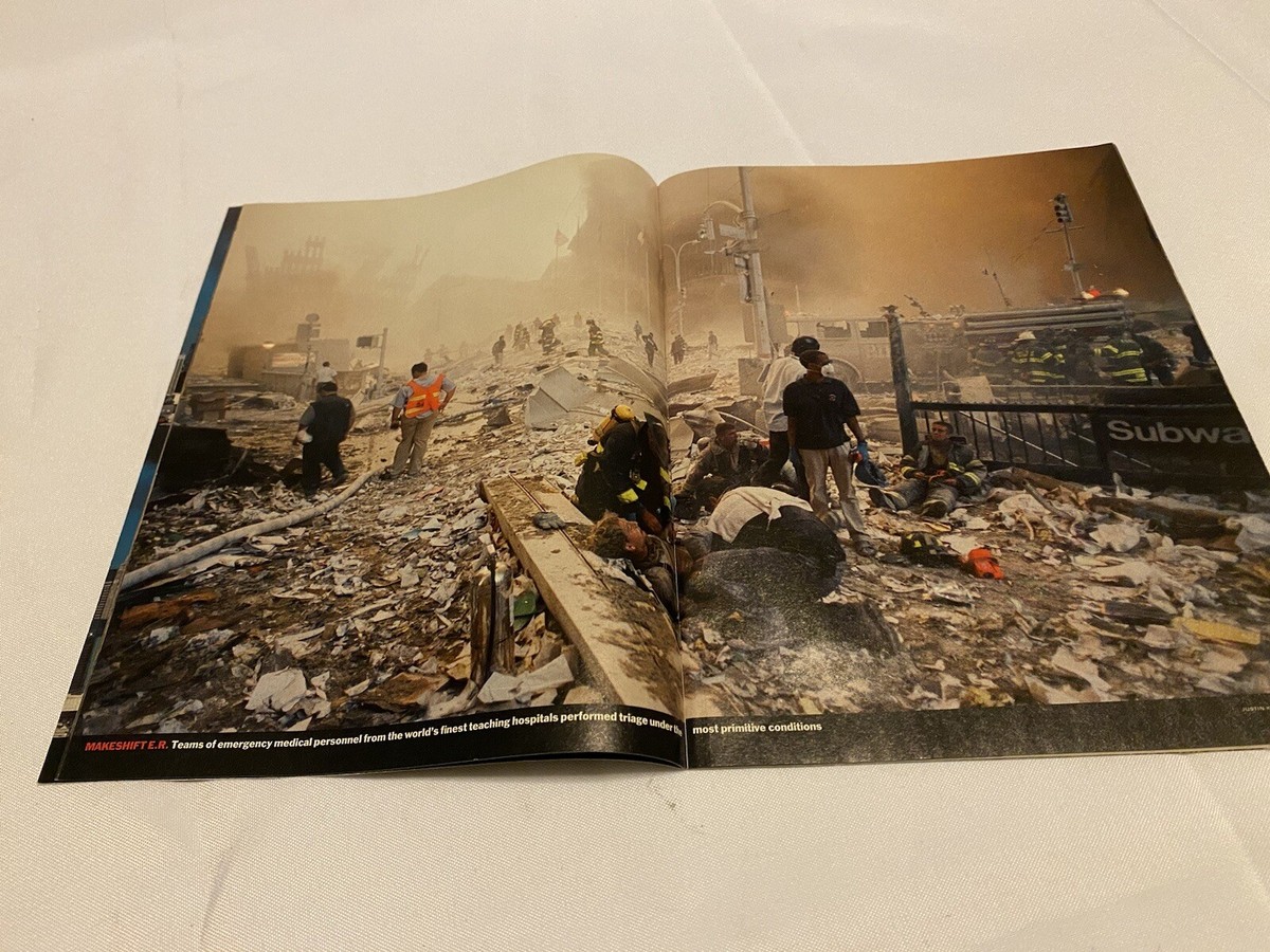 Time Magazine 9/11 World Trade Center Twin Towers Issue | eBay