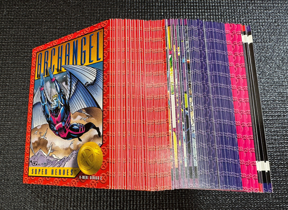 1993 SkyBox Marvel X-Men: Series 2 - Complete 100 Card Set | eBay