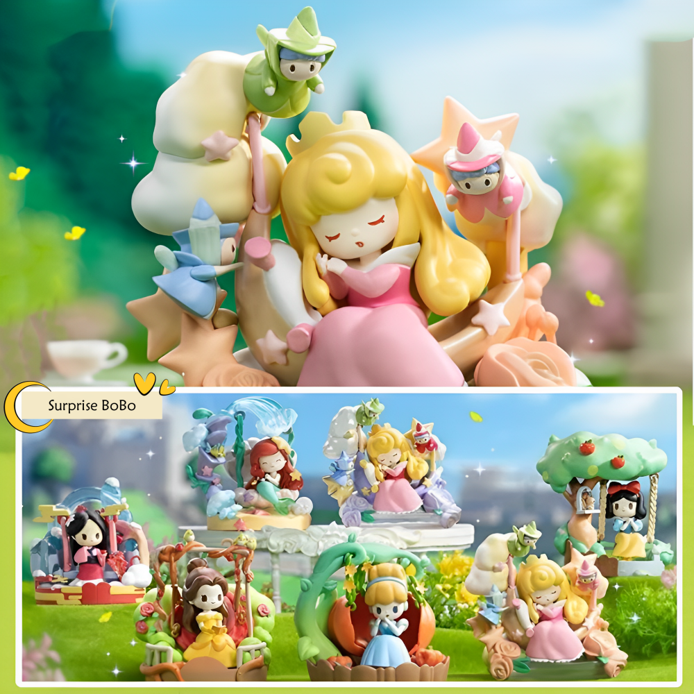 52TOYS X Disney Princess D-Baby Flower Swing Series Blind Box