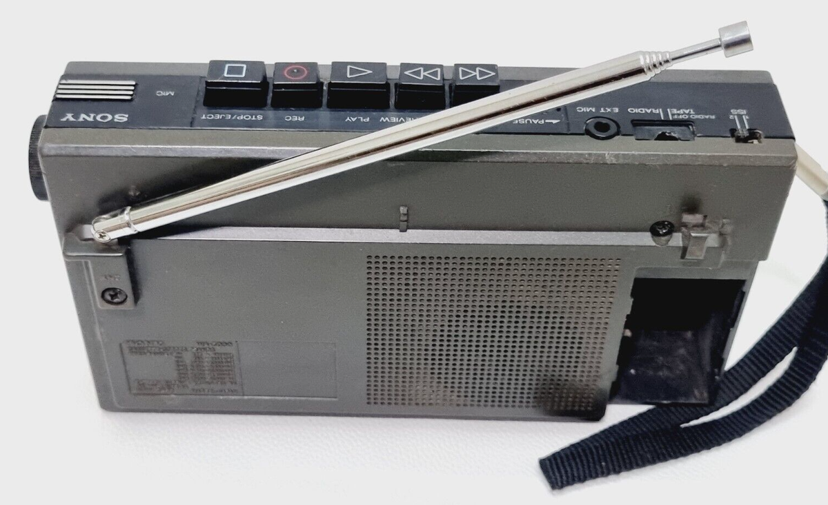 Sony WA-5000 - 7 Band Radio Cassette-Corder Model SW-AM-FM - NOT