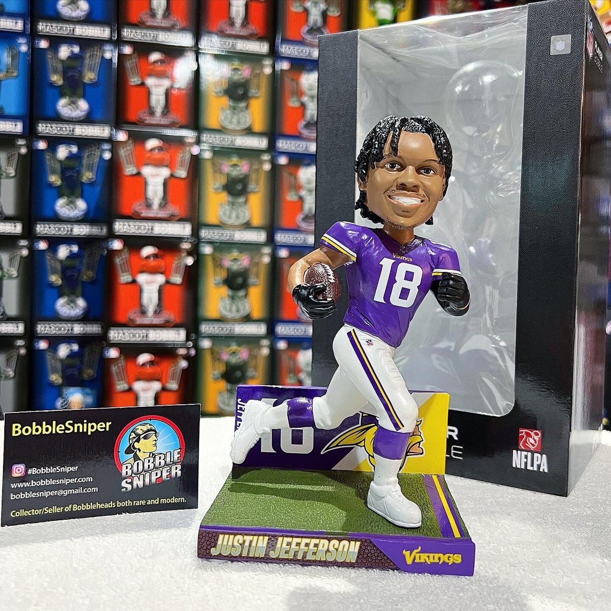 JUSTIN JEFFERSON Minnesota Vikings “Big Ticket” Limited Edition