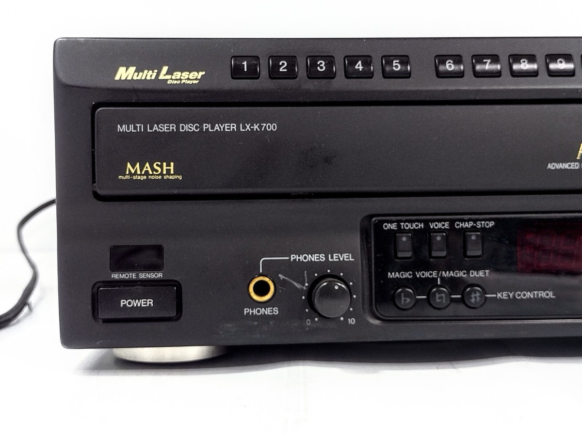 Panasonic LX-K700 Multi Laser Disc Movie Karaoke Player Auto