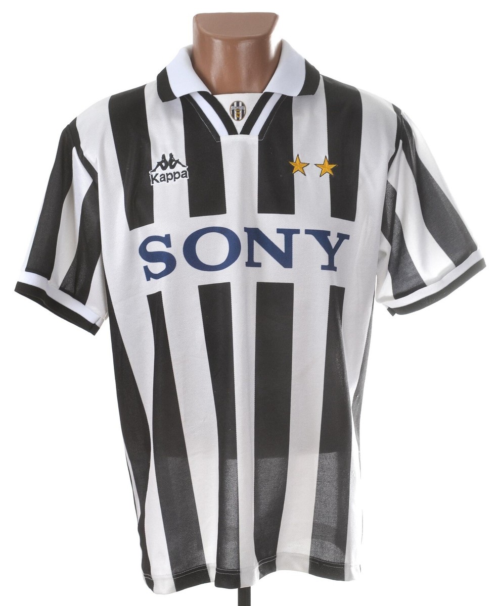 JUVENTUS ITALY 1995/1996 HOME FOOTBALL SHIRT JERSEY KAPPA SIZE M