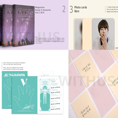 BTS Kpop 4 Seasons Magazine Vol.1 Good Set - Persona Album