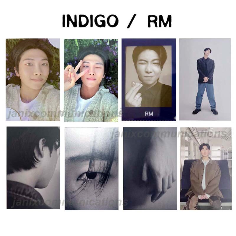 BTS RM Indigo Book Edition Postcard Edition JPFC Weverse Universal