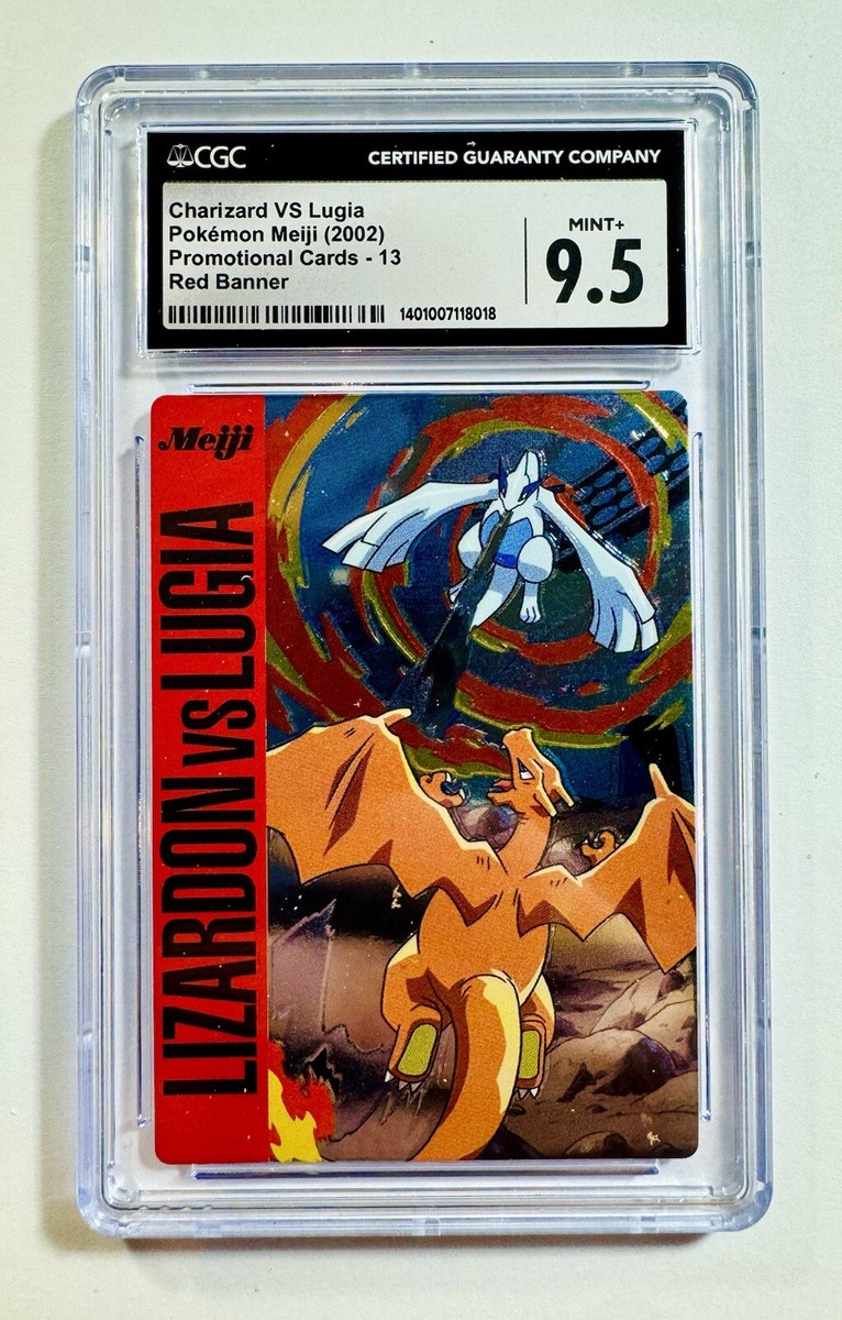 Pokemon Charizard Vs Lugia Red Banner Pop 2 Cgc 9.5 | eBay