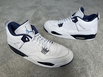 Nike Air Jordan Retro 4 IV Columbia Size 15 Legend Blue White