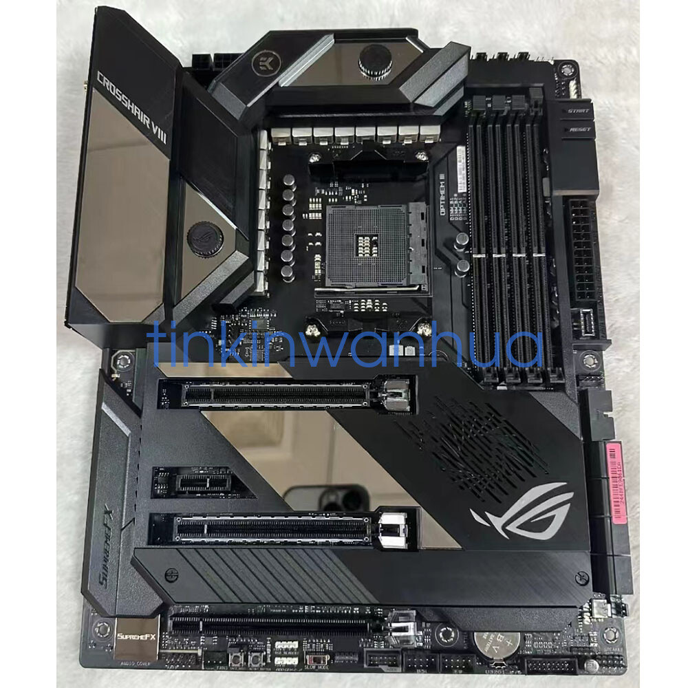 For ASUS ROG CROSSHAIR VIII FORMULA Socket AM4 DDR4 M.2 SATA3 E