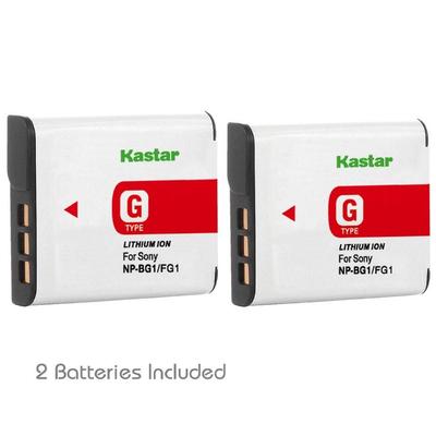 NP-BG1/FG1 Battery & Charger for Sony CyberShot DSC-HX30V DSC