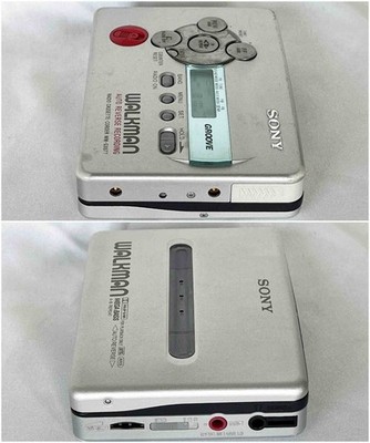 SONY WM-GX677 1999 Silver Radio Walkman As is Cassette Player From