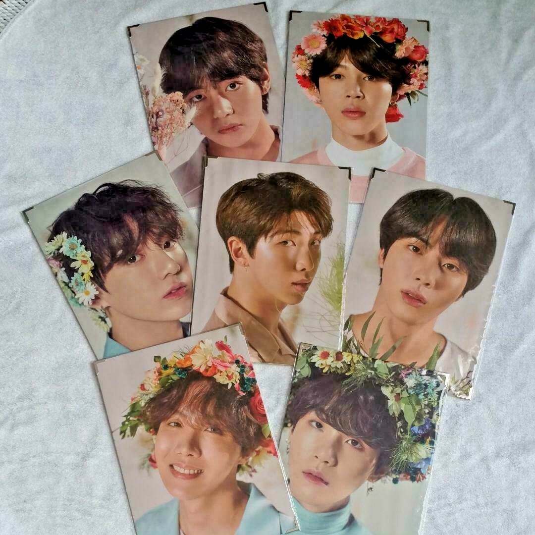 BTS Official Premium Photo card - LOVE YOURSELF - WORLD TOUR | eBay