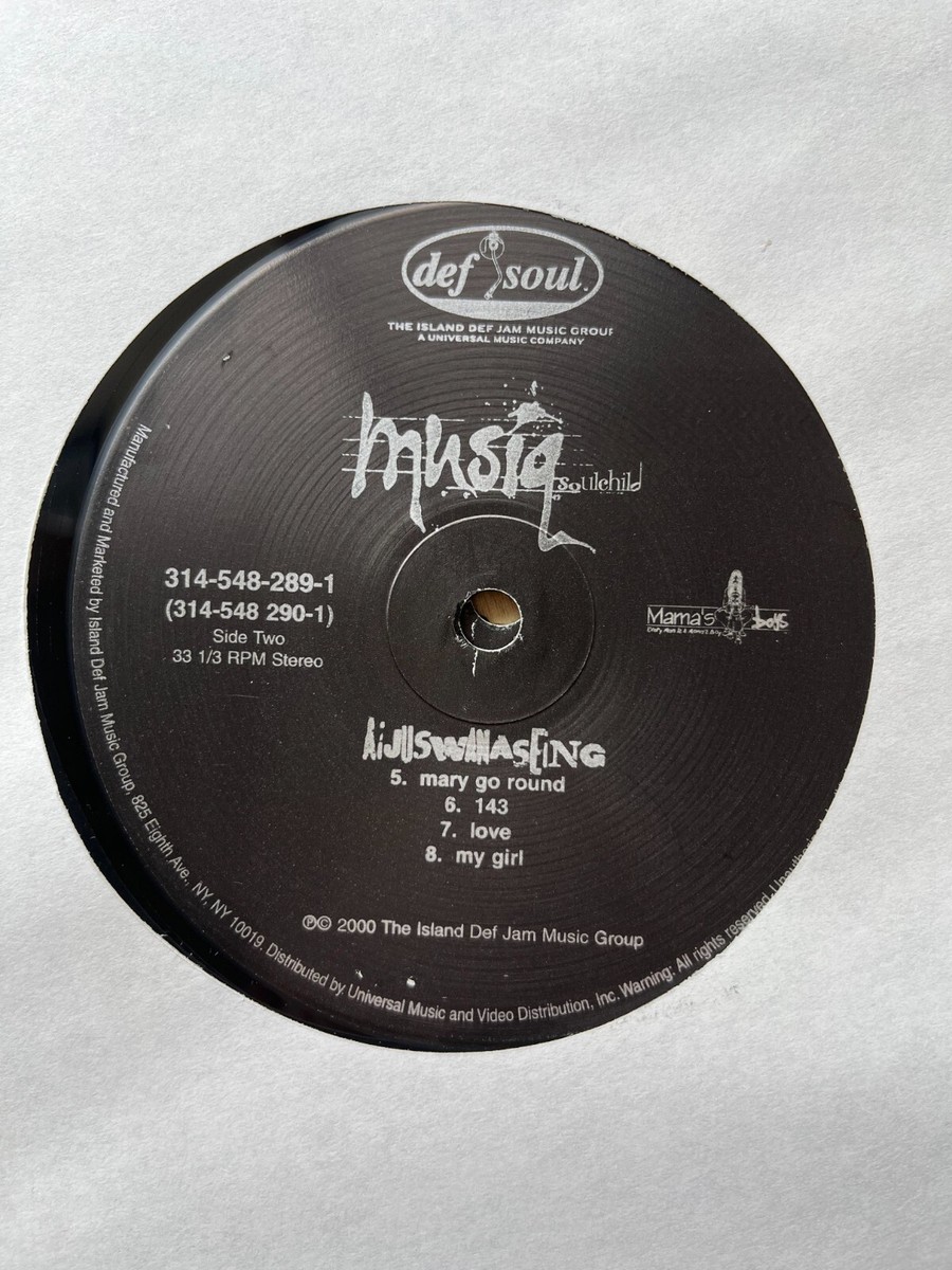 musiq soulchild / Aijuswanaseing 2000 Vinyl US original Def Soul