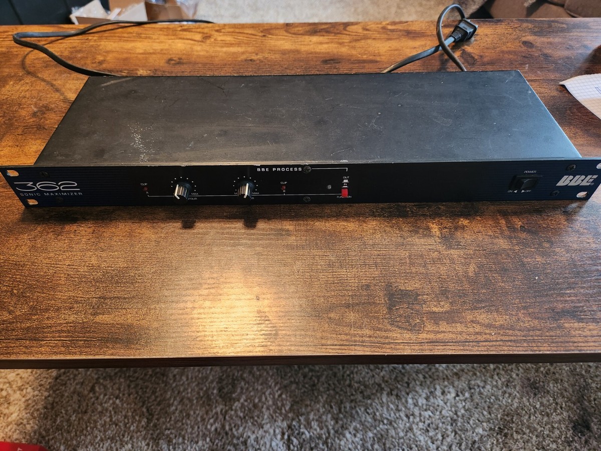 BBE-362 Sonic Maximizer / Subwoofer control /Signal Processor