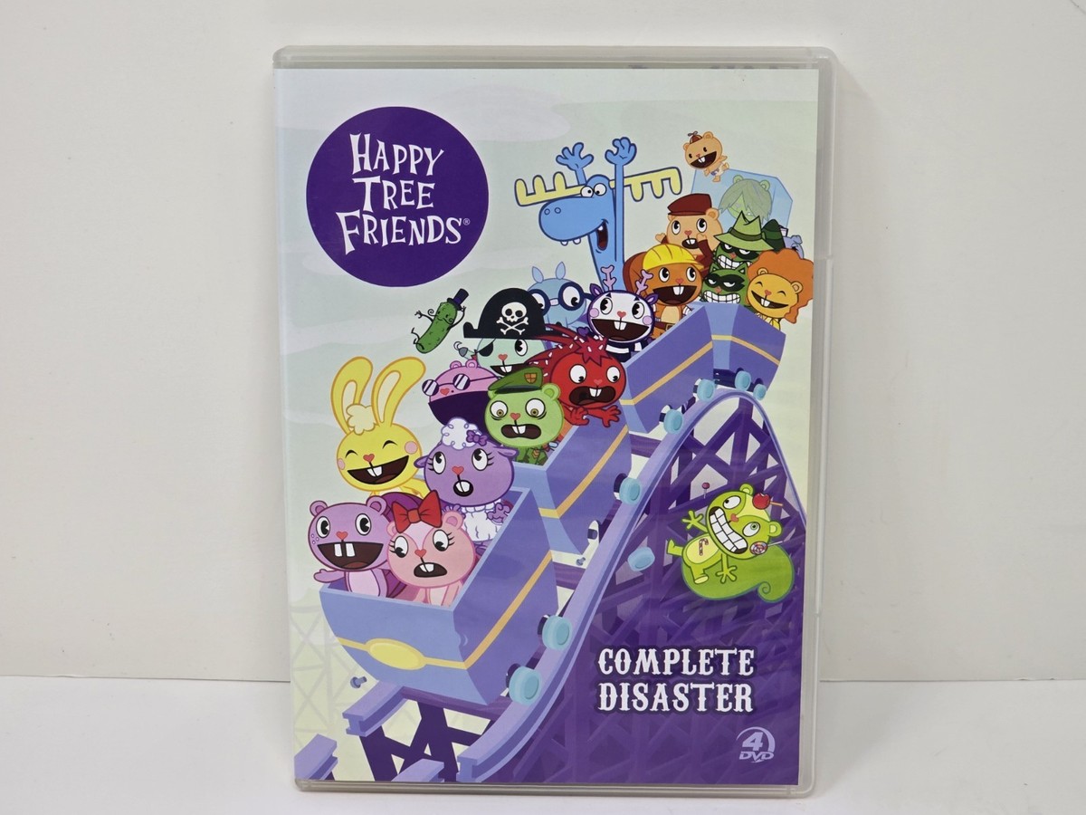 Happy Tree Friends: Complete Disaster (DVD, 2013, 4-Disc Set) *No