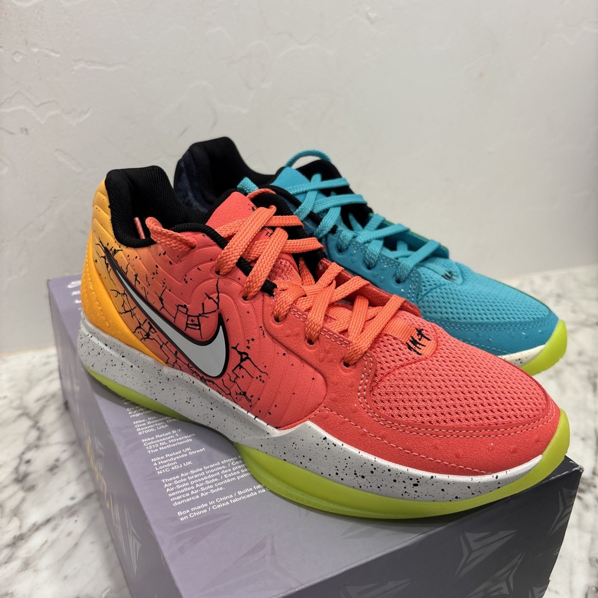 Nike Ja 2 Kool-Aid “Mixed Berry” Bright Crimson MENS 6.5 / 8