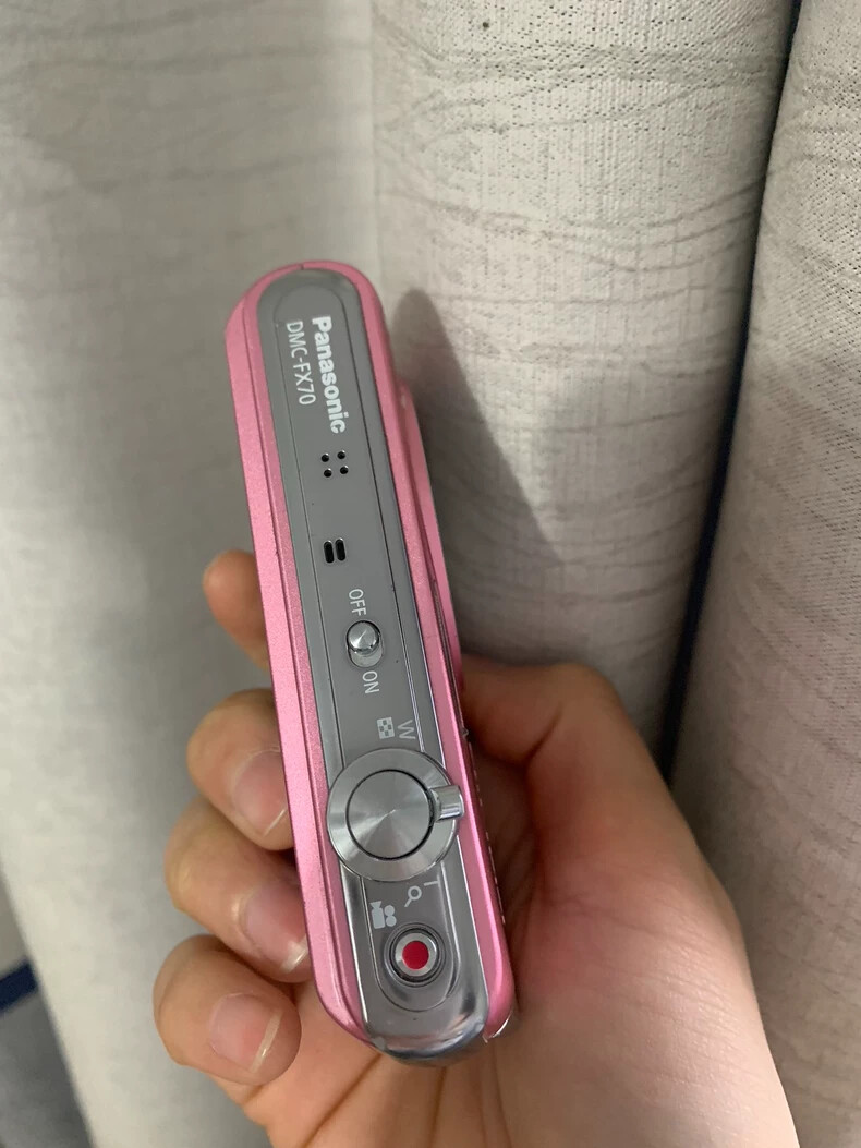 Panasonic Lumix DMC-FX70 Pink Compact Digital Camera Japanese only