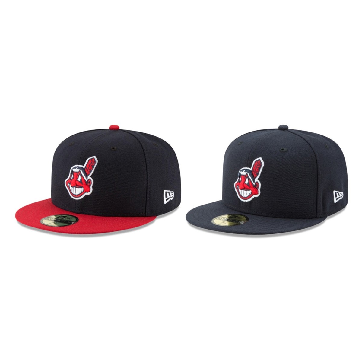 Cleveland Indians CLE MLB Authentic New Era 59FIFTY Fitted Cap