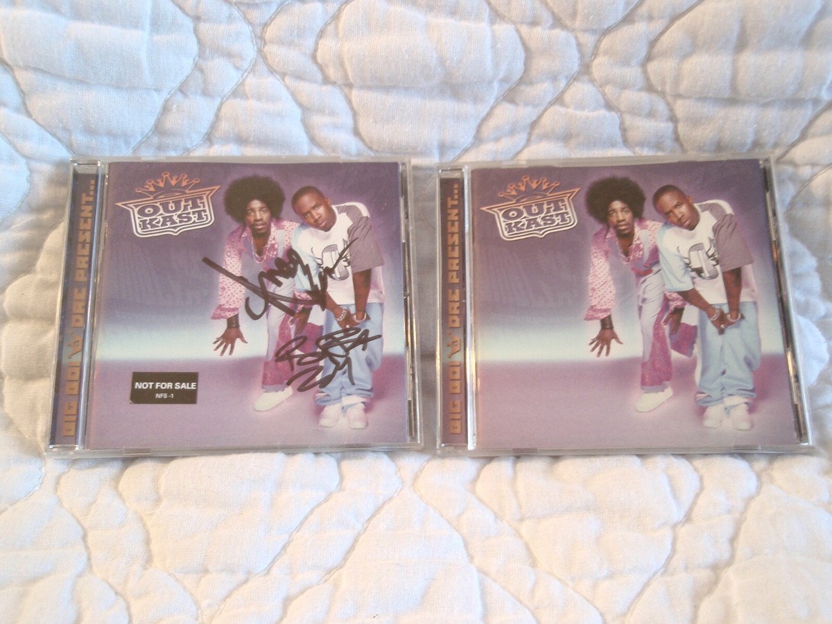 BIG BOI & DRE PRESENT OUTKAST CD SIGNED PROMO BEST OF GREATEST