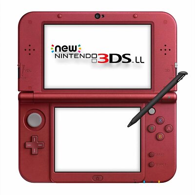 New Nintendo 3DS LL Metallic Red Region Japan 4902370529883| eBay