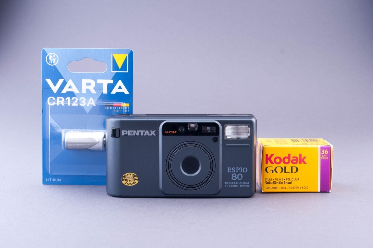 Pentax Espio 80 35mm Point & Shoot Film Camera | eBay